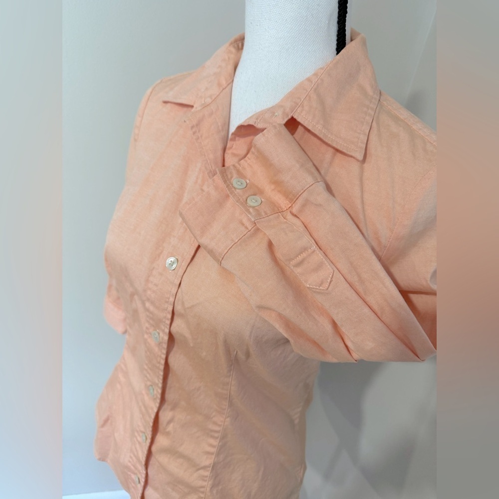 Gap 3/4 Sleeve Fitted Blouse - Picture 3 of 6